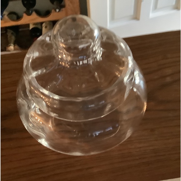 WEDGEWOOD CRYSTAL SMALL CANDY DISH WITH LID PRISTINE CONDITION THIN CRYSTAL - Picture 4 of 9
